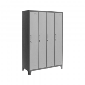 Home Locker Metálico, 4 Cuerpos, 4 Puertas
