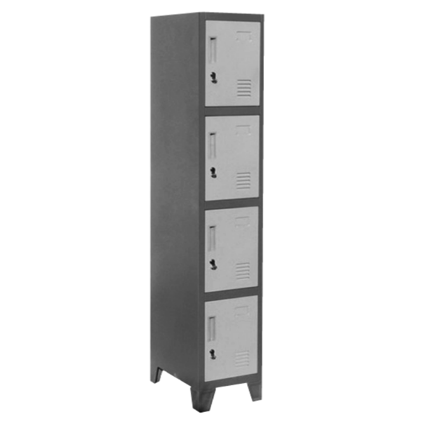 Lockers Metálico 1 Cuerpo 4 Puertas L100-4 Lockers-Metalico-1-Cuerpo-4-Puertas